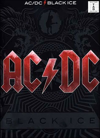 Cover for AC/DC · AC/DC Black Ice TAB (Paperback Book) (2009)