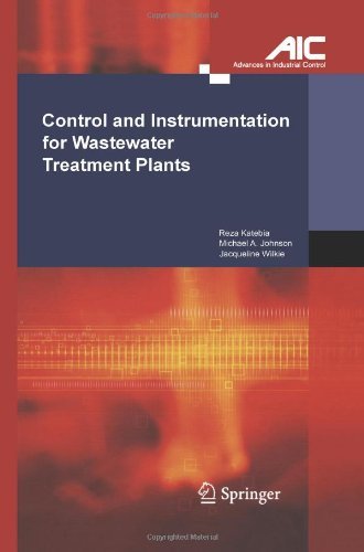 Cover for Reza Katebi · Control and Instrumentation for Wastewater Treatment Plants - Advances in Industrial Control (Pocketbok) [Softcover reprint of the original 1st ed. 1999 edition] (1999)