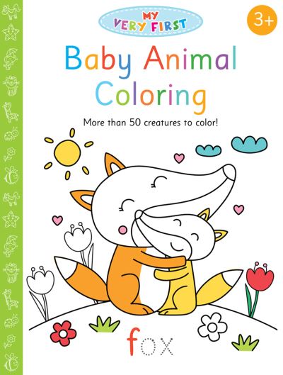 Cover for Elizabeth Golding · Baby Animal Coloring - My Very First Puzzles (Paperback Book) (2020)