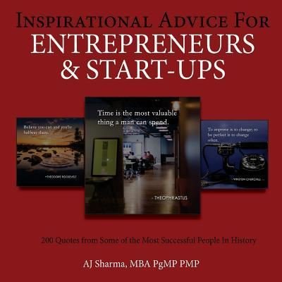 Cover for Aj Sharma · Inspirational Advice for Entrepreneurs &amp; Start-Ups (Paperback Bog) (2018)