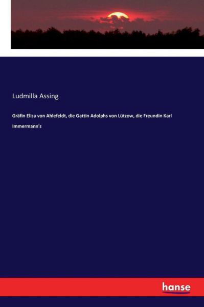 Grafin Elisa von Ahlefeldt, die Gattin Adolphs von Lutzow, die Freundin Karl Immermann's - Ludmilla Assing - Books - Hansebooks - 9783337356545 - January 16, 2018