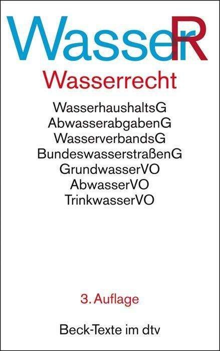 Cover for Reinhardt · Wasserrecht (Buch)