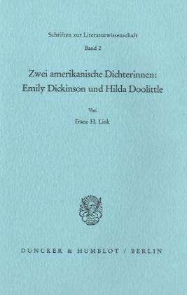 Cover for Link · Zwei amerikanische Dichterinnen: E (Buch) (1980)