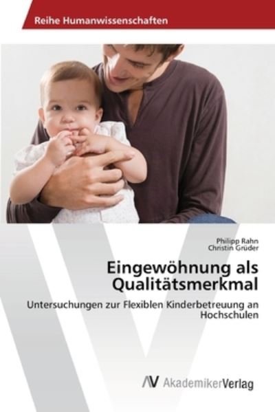 Cover for Rahn · Eingewöhnung als Qualitätsmerkmal (Bok) (2013)
