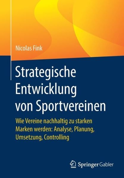 Cover for Fink · Strategische Entwicklung von Sport (Bok) (2020)