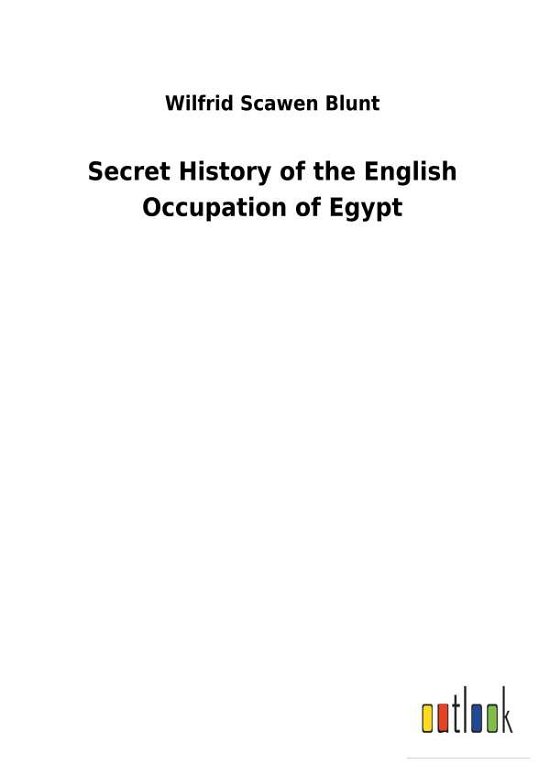 Cover for Blunt · Secret History of the English Occ (Book) (2018)