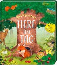 Cover for Davies · Mein Pop-up-Buch - Tiere am Tag (Book)