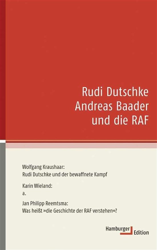Cover for Kraushaar · Rudi Dutschke,Andreas Baader (Book)