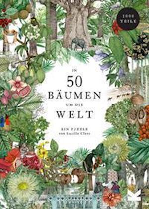 Cover for Jonathan Drori · In 50 Bäumen um die Welt Puzzle 1000 Teile (GAME) (2022)