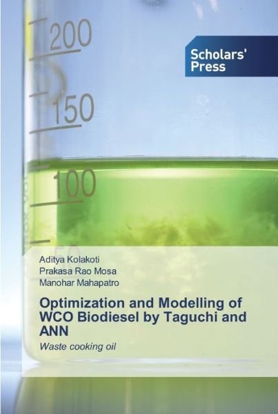 Cover for Kolakoti · Optimization and Modelling of (Bok) (2020)