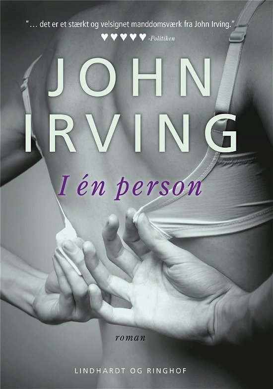 Cover for John Irving · I en person (Sewn Spine Book) [3e édition] (2019)