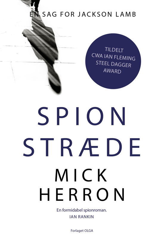 Cover for Mick Herron · En sag for Jackson Lamb: Spionstræde (Sewn Spine Book) [1. Painos] (2022)
