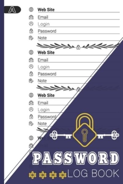 Cover for Candelaria Noa Publishing · Password Log Book (Paperback Book) (2021)