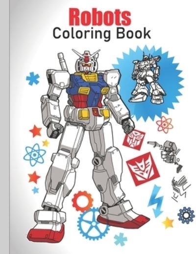 Cover for Dan Green · Robots Coloring Book (Paperback Book) (2021)
