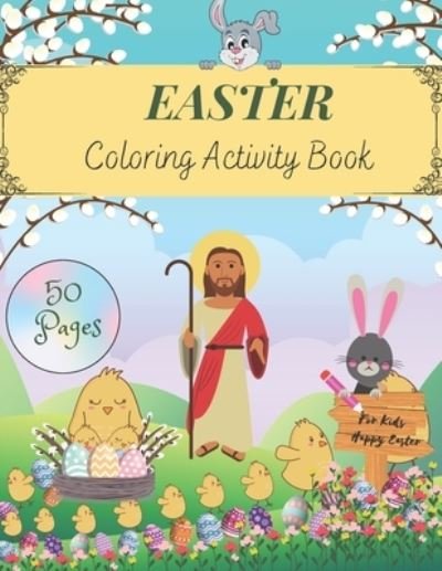 Cover for Hef Master · Easter Coloring Activity Book (Pocketbok) (2021)