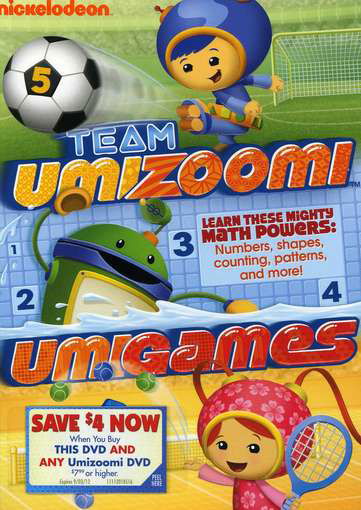 Cover for Team Umizoomi: Umigames (DVD) (2012)