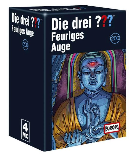 Cover for Die Drei ??? · Die drei ???.200 Feuriges Auge,Cass (Bok) (2019)