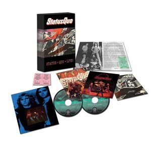 Cover for Status Quo · Status Quo Live: Super Deluxe (CD) (2014)
