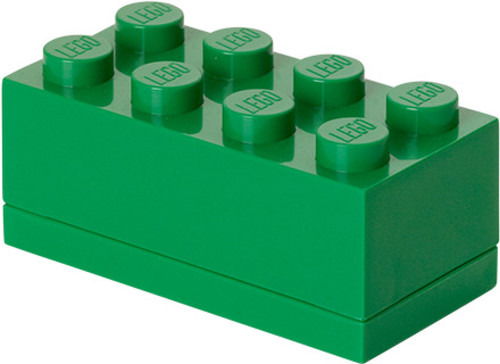 Lego Mini Box 8 Dark Green - Room Copenhagen - Gadżety -  - 0848442025546 - 31 stycznia 2018