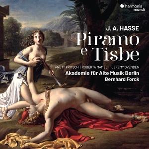 Cover for Akademie Für Alte Musik Berlin · Johann Adolf Hasse: Piramo E Tisbe (CD) (2025)
