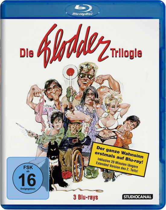 Flodder Trilogie - Frijda,nelly / Stapel,huub - Filmes - STUDIO CANAL - 4006680076546 - 3 de setembro de 2015