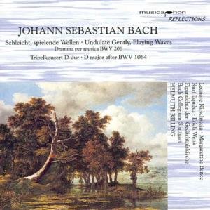 Cover for Bach / Hendel / Bach-collegium Stuttgart / Rilling · Undulate Gently Playing Waves (CD) (2006)