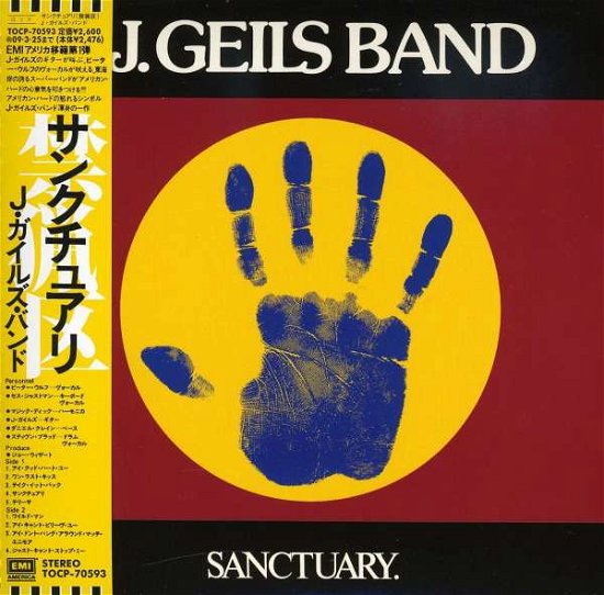 Sanctuary - J. -Band- Geils - Musik - TOSHIBA - 4988006866546 - 26 september 2008
