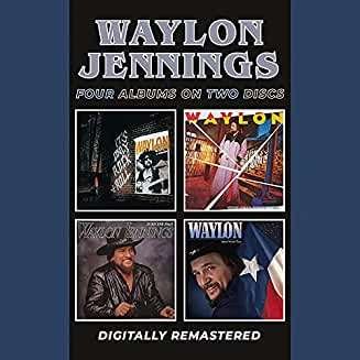 Cover for Waylon Jennings · It’s Only Rock &amp; Roll / Never Could Toe The Mark / Turn The Page / Sweet Mother Texas (CD) (2021)