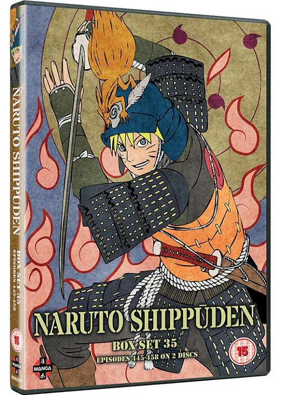 Naruto Shippuden Box 35 (Episodes 445-458) - Anime - Filmes - MANGA ENTERTAINMENT - 5022366591546 - 2 de novembro de 2019
