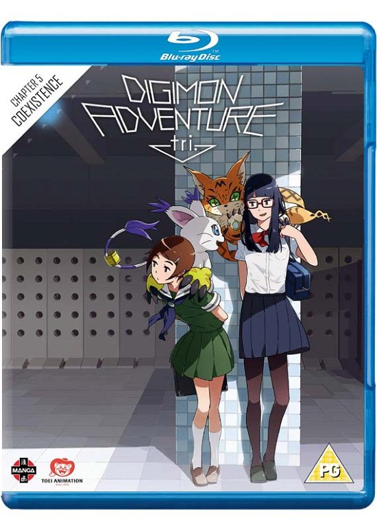 Cover for Digimon Adventure Tri: The Movie Part 5 - Coexistence · Digimon Adventure Tri The Movie Part 5 (Blu-ray) [Collectors edition] (2018)