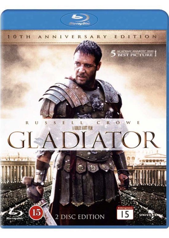 Cover for Gladiator (Blu-ray) [10th Anniversary edition] (2010)
