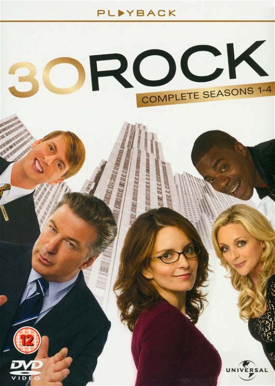 Cover for 30 Rock Seasons 14 · 30 Rock Seasons 1 to 4 (DVD) (2011)