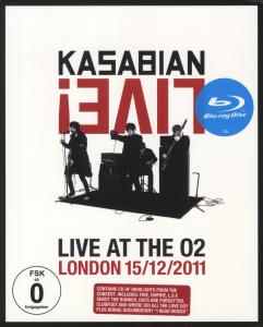 Cover for Kasabian · Live at the O2 (DVD) (2017)