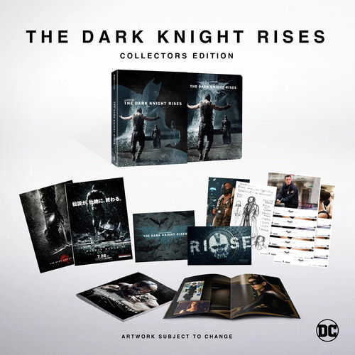 Batman - The Dark Knight Rises (2012) Ultimate Collectors Edition Limited Edition Steelbook 4K - Dark Knight Rises: Ultimate Collector's Edition - Movies - Warner Bros - 5051892236546 - June 27, 2022