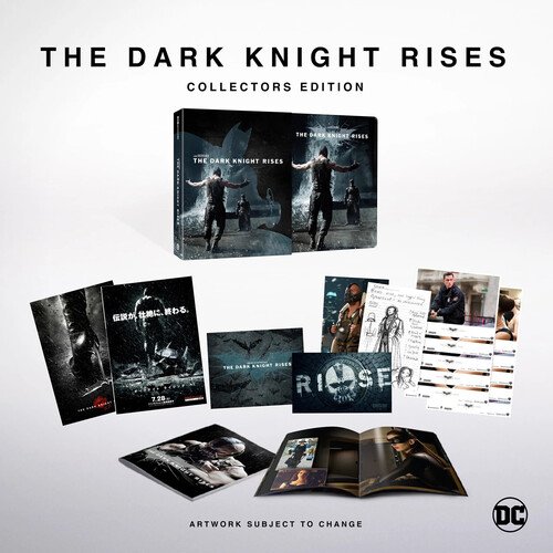 Cover for Dark Knight Rises: Ultimate Collector's Edition · Batman - The Dark Knight Rises (2012) Ultimate Collectors Edition Limited Edition Steelbook 4K (4K UHD Blu-ray) (2022)