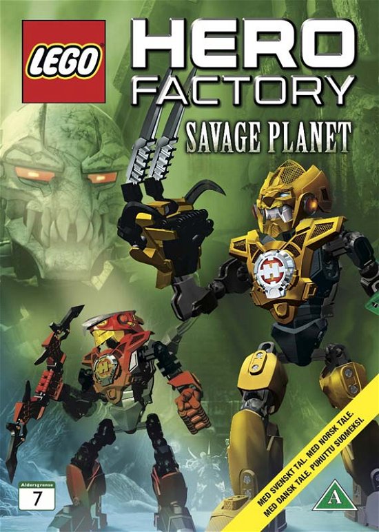 Cover for Lego Hero Factory · Savage Planet (DVD) [Standard edition] (2012)