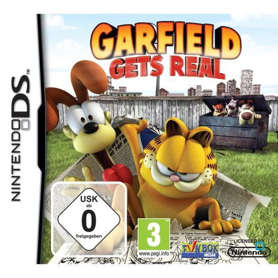 Cover for Namco Bandai · Garfield Gets Real (DS)