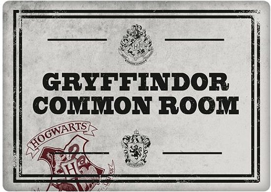 Cover for Harry Potter: Half Moon Bay · Gryffindor Common Room (Magnet Metal / Magnete) (MERCH)