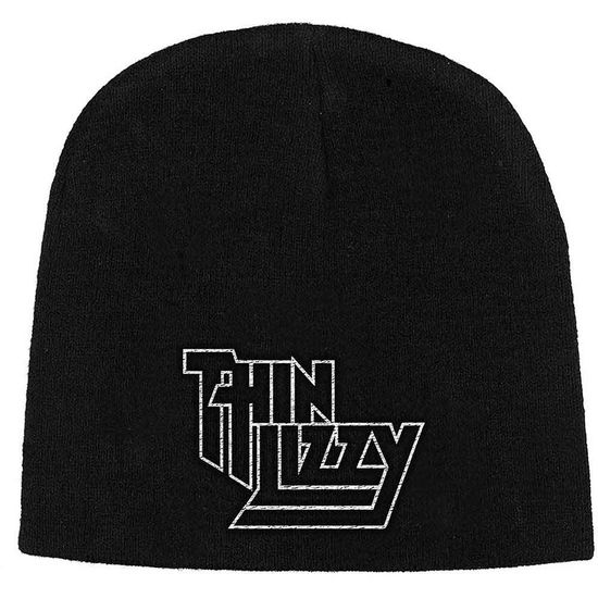 Cover for Thin Lizzy · Thin Lizzy Unisex Beanie Hat: Logo (Black) (CLOTHES) (2022)