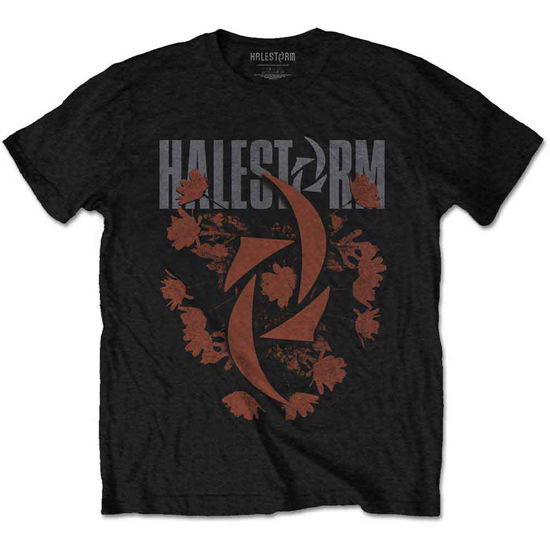 Halestorm Unisex T-Shirt: Bouquet - Halestorm - Produtos -  - 5056561050546 - 