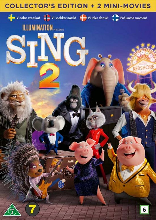 Cover for Syng 2 (Sing 2) (DVD) (2022)