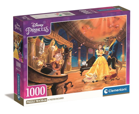 Cover for Disney · Puslespil HQC Disney Princess, 1000 brikker (Jigsaw Puzzle) (2024)