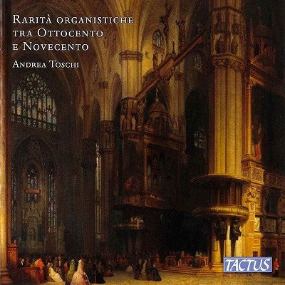 Cover for Andrea Toschi · Rare Nineteenth And Twentieth Century Organ Pieces (CD) (2022)
