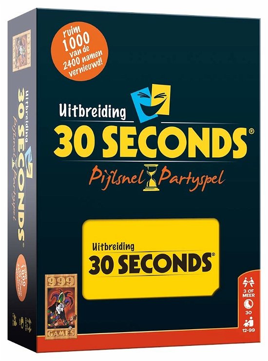 Cover for 999Games · 30 Seconds Uitbreiding (Legetøj)