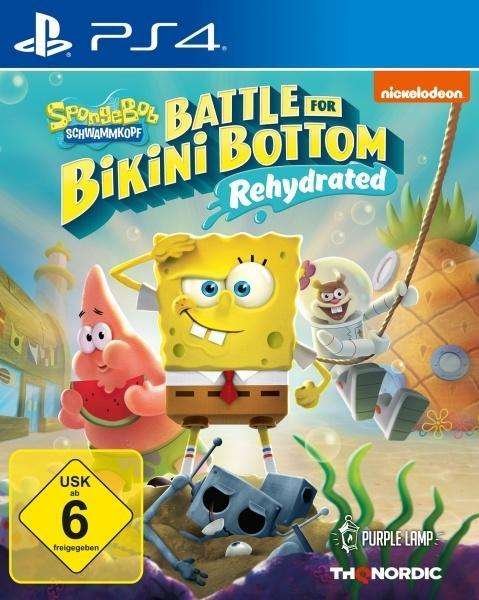 Cover for Game · Spongebob SquarePants: Battle for Bikini Bottom - (PS4) (2020)