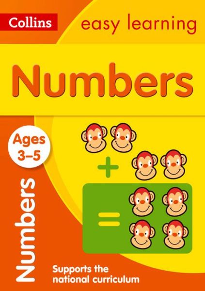 Cover for Collins Easy Learning · Numbers Ages 3-5: Ideal for Home Learning - Collins Easy Learning Preschool (Paperback Book) [New edition] (2015)
