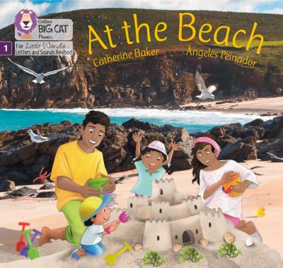 Cover for Catherine Baker · At the Beach: Foundations for Phonics - Big Cat Phonics for Little Wandle Letters and Sounds Revised (Paperback Book) (2021)