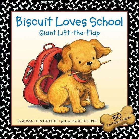 Biscuit Loves School Giant Lift-the-flap - Alyssa Satin Capucilli - Książki - HarperFestival - 9780060094546 - 1 lipca 2003