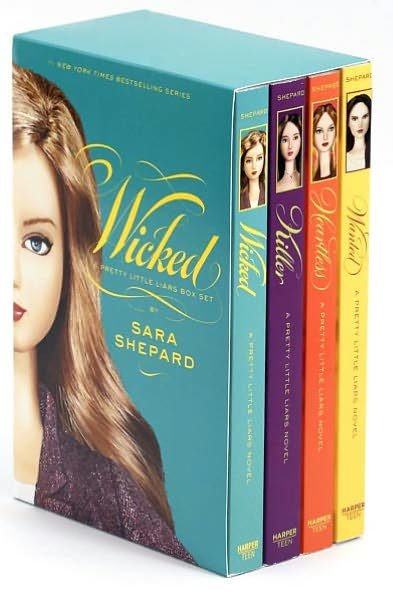 Cover for Sara Shepard · A Pretty Little Liars 4-Book Box Set: Wicked: The Second Collection: Wicked, Killer, Heartless, Wanted - Pretty Little Liars (Pocketbok) [Box edition] (2011)