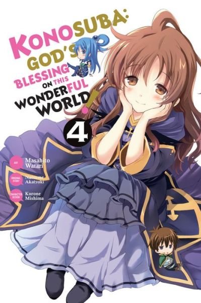 Konosuba: God's Blessing on This Wonderful World!, Vol. 4 (manga) - KONOSUBA GOD BLESSING WONDERFUL WORLD GN - Natsume Akatsuki - Bøger - Little, Brown & Company - 9780316559546 - 11. juli 2017